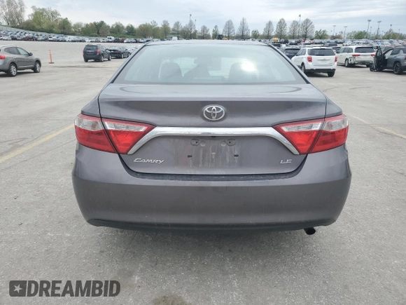 2017 Toyota Camry XLE with VIN 4T1BF1FKXHU758675, listed as a Copart auction lot 53077595 with 53,358 mi miles and Salvage Title. Bid and sale history available at carsss.com. Image 6.