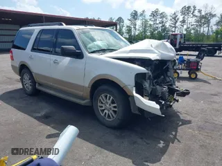 2013 Ford Expedition XLT z VIN 1FMJU1H50DEF35333, wystawiony jako IAAI lot #42010937 z przebiegiem 173 417 mil mil oraz . Historia ofert i sprzedaży dostępna na DreamBid. Obrazek 1.