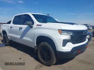 2024 Chevrolet Silverado 1500 with VIN 3GCUDFED0RG387405, listed as a IAAI auction lot 41590979 with 4,105 mi miles and . Bid and sale history available at DreamBid. Image 1.