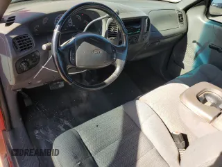 2001 Ford F-150 XL with VIN 1FTZX17211NB16120, listed as a Copart auction lot 54884765 with 124,196 mi miles and Salvage title. Bid and sale history available at DreamBid. Image 8.