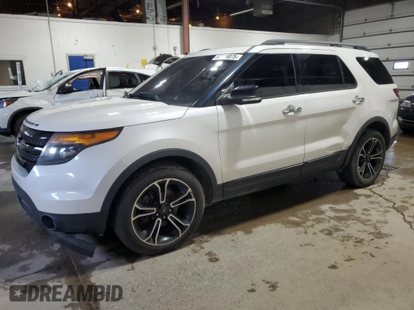 2014 Ford Explorer Sport with VIN 1FM5K8GT0EGC33904, listed as a Copart auction lot 63208875 with 155,002 mi miles and Clean title. Bid and sale history available at DreamBid. Image 1.