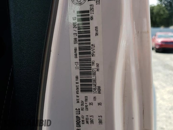 2014 Jeep Wrangler Unlimited Sahara z VIN 1C4BJWEG8EL188271, wystawiony jako Copart lot #59972535 z przebiegiem 130 314 mil mil oraz Szkoda całkowita • Salvage title. Historia ofert i sprzedaży dostępna na DreamBid. Obrazek 12.