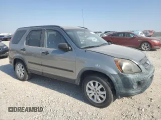 2006 Honda CR-V EX with VIN JHLRD78896C041512, listed as a Copart auction lot 51493205 with Not Provided miles and Salvage Title. Bid and sale history available at carsss.com. Image 4.