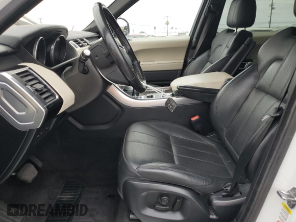 2017 Land Rover Range Rover Sport HSE z VIN SALWR2FK0HA694529, wystawiony jako Copart lot #56167675 z przebiegiem 72 775 mil mil oraz Szkoda całkowita • Salvage title. Historia ofert i sprzedaży dostępna na DreamBid. Obrazek 7.