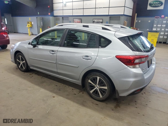 2022 Subaru Impreza Premium with VIN 4S3GTAD69N3723989, listed as a Copart auction lot 51845205 with 24,407 mi miles and Salvage Title. Bid and sale history available at carsss.com. Image 2.