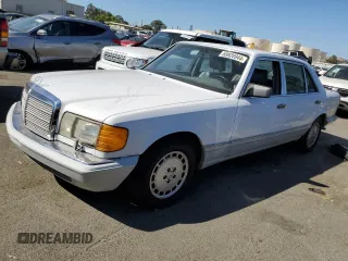 1991 Mercedes-Benz 420 with VIN WDBCA35E9MA597051, listed as a Copart auction lot 69926944 with 160,717 mi miles and Clean Title. Bid and sale history available at carsss.com. Image 1.