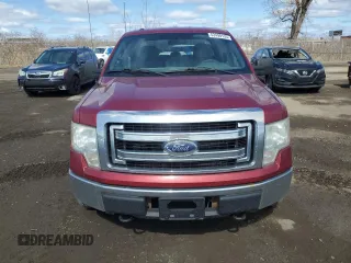 2013 Ford F-150 XL with VIN 1FTFX1EF0DFB86523, listed as a Copart auction lot 53498135 with 460,305 mi miles and Salvage title. Bid and sale history available at DreamBid. Image 5.
