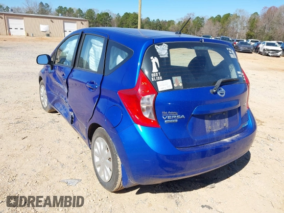 2014 Nissan Note SV z VIN 3N1CE2CP3EL403583, wystawiony jako IAAI lot #41840430 z przebiegiem 162 441 mil mil oraz . Historia ofert i sprzedaży dostępna na DreamBid. Obrazek 3.