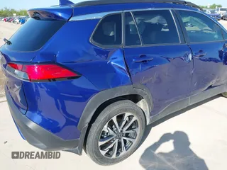 2022 Toyota Corolla Cross XLE with VIN 7MUDAAAG8NV027585, listed as a IAAI auction lot 41781177 with 36,841 mi miles and . Bid and sale history available at DreamBid. Image 13.