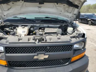 2017 Chevrolet Express Cargo Van with VIN 1GCZGHFG0H1179264, listed as a Copart auction lot 53999005 with 0 mi miles and Clean Title. Bid and sale history available at carsss.com. Image 11.