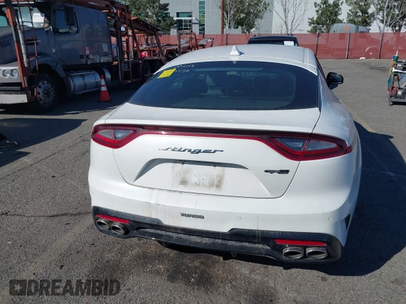 2021 Kia Stinger GT-Line with VIN KNAE15LA5M6088516, listed as a IAAI auction lot 41626750 with 85,152 mi miles. Bid and sale history available at carsss.com. Image 16.