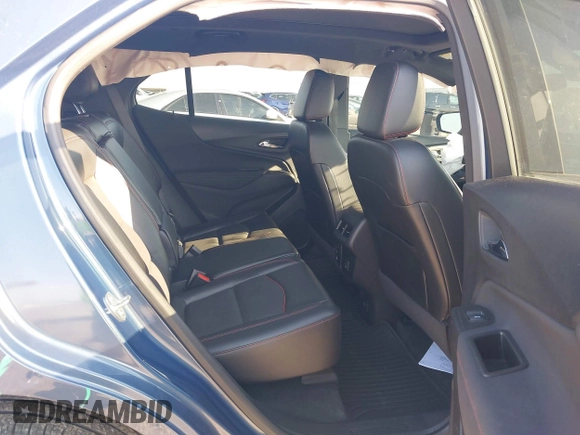 2024 Chevrolet Equinox RS with VIN 3GNAXWEG4RL166568, listed as a IAAI auction lot 42218169 with 14,019 mi miles and . Bid and sale history available at DreamBid. Image 8.