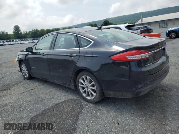 2017 Ford Fusion Hybrid SE with VIN 3FA6P0LU1HR151323, listed as a Copart auction lot 60154795 with Not provided miles and Salvage title. Bid and sale history available at DreamBid. Image 2.