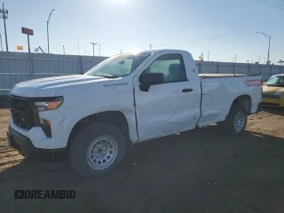 2022 Chevrolet Silverado 1500 Work Truck with VIN 3GCNAAEK7NG549636, listed as a Copart auction lot 75176904 with 33,239 mi miles and Salvage Title. Bid and sale history available at DreamBid. Image 1.