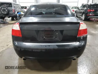 2004 Audi A4 1.8T with VIN WAUJC68E94A143878, listed as a Copart auction lot 88425685 with 71,338 mi miles and Salvage Title. Bid and sale history available at carsss.com. Image 6.