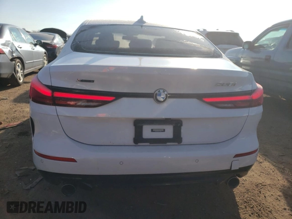 2020 BMW 2 Series 228i xDrive with VIN WBA73AK0XL7G12260, listed as a Copart auction lot 42138144 with 25,427 mi miles. Bid and sale history available at carsss.com. Image 6.