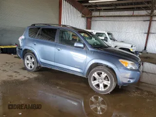 2008 Toyota RAV4 Sport with VIN JTMBK32V486047120, listed as a Copart auction lot 44436455 with 190,085 mi miles and Salvage Title. Bid and sale history available at carsss.com. Image 4.