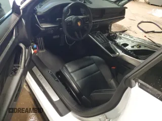 2021 Porsche 911 Turbo S with VIN WP0AD2A91MS257633, listed as a Copart auction lot 45396055 with Not Provided miles and Salvage Title. Bid and sale history available at DreamBid. Image 8.