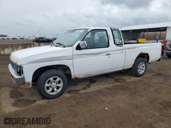 1997 Nissan Frontier XE with VIN 1N6SD16S8VC426940, listed as a Copart auction lot 55860235 with 242,265 mi miles and Salvage title. Bid and sale history available at DreamBid. Image 1.