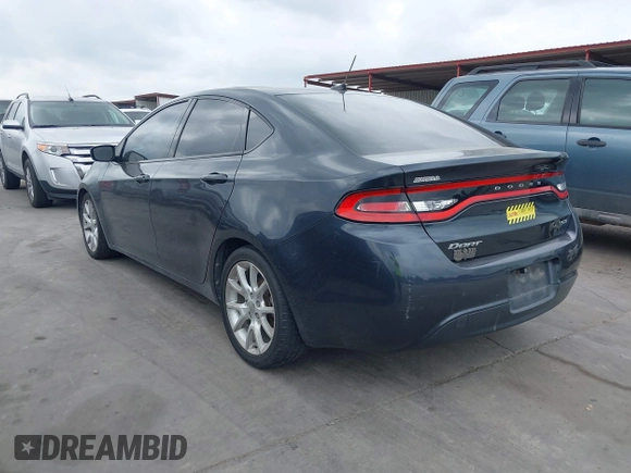 2013 Dodge Dart SXT with VIN 1C3CDFBA7DD170658, listed as a IAAI auction lot 42141194 with 178,607 mi miles and . Bid and sale history available at DreamBid. Image 3.