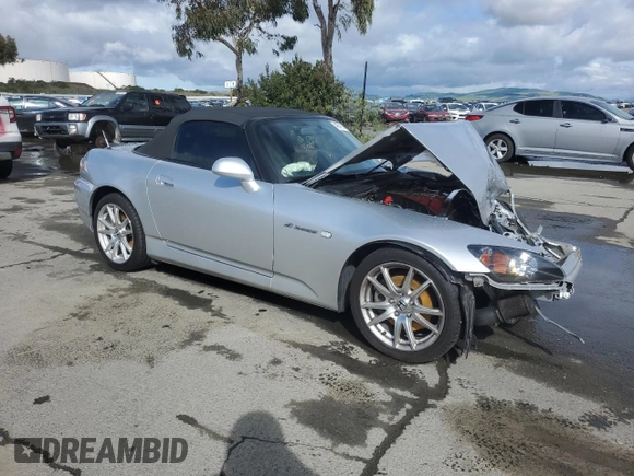 2005 Honda S2000 с VIN JHMAP21415S001004, выставлен на аукционе Copart как лот 48741805 с пробегом 54 987 миль миль и Списание • Salvage title. История ставок и продаж доступна на DreamBid. Изображение 4.