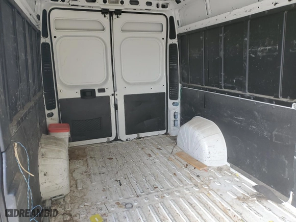 2016 Ram ProMaster Cargo Van with VIN 3C6TRVDG1GE129641, listed as a Copart auction lot 47180765 with 130,414 mi miles and Salvage Title. Bid and sale history available at carsss.com. Image 10.