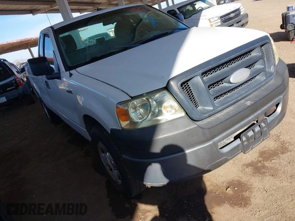2008 Ford F-150 XL with VIN 1FTVF12518KE42823, listed as a IAAI auction lot 41907023 with 1 mi miles. Bid and sale history available at carsss.com. Image 1.