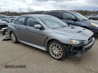 2015 Mitsubishi Lancer Evolution GSR with VIN JA32W8FV7FU020562, listed as a Copart auction lot 46608624 with 147,736 mi miles and Salvage Title. Bid and sale history available at carsss.com. Image 4.