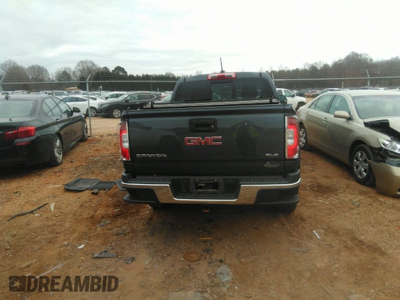 2017 GMC Canyon 2WD SLE with VIN 1GTG5CEN4H1225064, listed as a IAAI auction lot 41513347 with 77,964 mi miles. Bid and sale history available at carsss.com. Image 17.