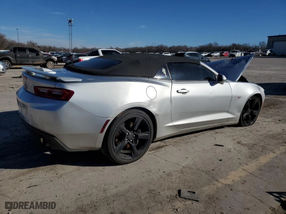 2017 Chevrolet Camaro 1SS with VIN 1G1FF3D75H0205027, listed as a Copart auction lot 43396325 with 0 mi miles and Salvage Title. Bid and sale history available at carsss.com. Image 3.