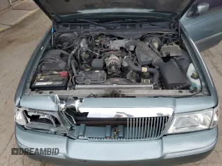 2005 Mercury Grand Marquis LS Premium with VIN 2MEFM75W05X615367, listed as a Copart auction lot 52590275 with 203,052 mi miles and Salvage Title. Bid and sale history available at carsss.com. Image 11.