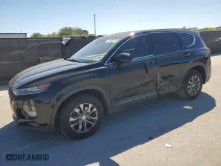 2019 Hyundai Santa Fe SEL with VIN 5NMS33AD2KH001074, listed as a Copart auction lot 43636475 with 110,064 mi miles and Salvage Title. Bid and sale history available at carsss.com. Image 1.