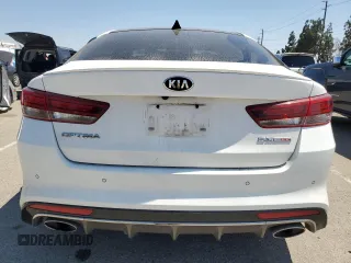 2018 Kia Optima SX with VIN 5XXGW4L21JG248467, listed as a Copart auction lot 62944715 with 55,829 mi miles and Salvage title. Bid and sale history available at DreamBid. Image 6.