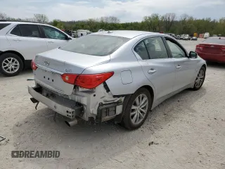 2017 Infiniti Q50 Signature Edition z VIN JN1EV7AR0HM830515, wystawiony jako Copart lot #53435825 z przebiegiem 66 994 mil mil oraz Szkoda całkowita • Salvage title. Historia ofert i sprzedaży dostępna na DreamBid. Obrazek 3.