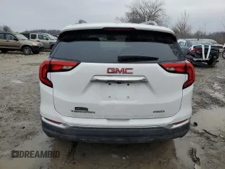 2020 GMC Terrain SLT with VIN 3GKALVEV7LL249355, listed as a Copart auction lot 85064154 with 84,369 mi miles and Salvage Title. Bid and sale history available at DreamBid. Image 6.