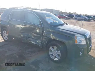 2015 GMC Terrain SLT with VIN 2GKALSEK4F6298476, listed as a IAAI auction lot 41455823 with 60,904 mi miles. Bid and sale history available at carsss.com. Image 1.