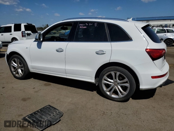 2016 Audi SQ5 Premium Plus with VIN WA1CCAFP8GA051548, listed as a Copart auction lot 51496184 with 107,285 mi miles. Bid and sale history available at carsss.com. Image 2.