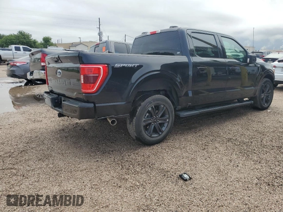 2023 Ford F-150 XL with VIN 1FTEW1C5XPFC27849, listed as a Copart auction lot 53358475 with 42,945 mi miles and Non Repairable. Bid and sale history available at DreamBid. Image 3.