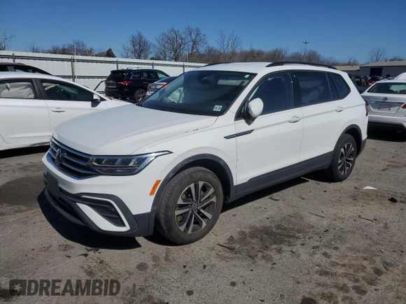 2022 Volkswagen Tiguan S with VIN 3VV0B7AX6NM012996, listed as a Copart auction lot 48485275 with 51,145 mi miles and Clean title. Bid and sale history available at DreamBid. Image 1.