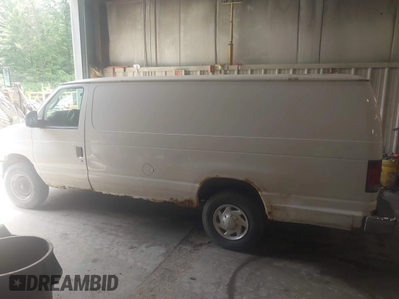 2011 Ford Econoline Cargo Commercial with VIN 1FTSS3ELXBDA58054, listed as a IAAI auction lot 42641162 with 103,413 mi miles and . Bid and sale history available at DreamBid. Image 14.
