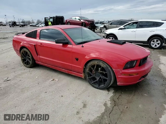 2009 Ford Mustang with VIN 1ZVHT80N895129590, listed as a Copart auction lot 46162455 with 145,096 mi miles and Salvage Title. Bid and sale history available at carsss.com. Image 11.
