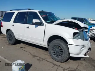 2014 Ford Expedition Limited z VIN 1FMJU2A56EEF01303, wystawiony jako IAAI lot #42110577 z przebiegiem 92 707 mil mil oraz . Historia ofert i sprzedaży dostępna na DreamBid. Obrazek 1.