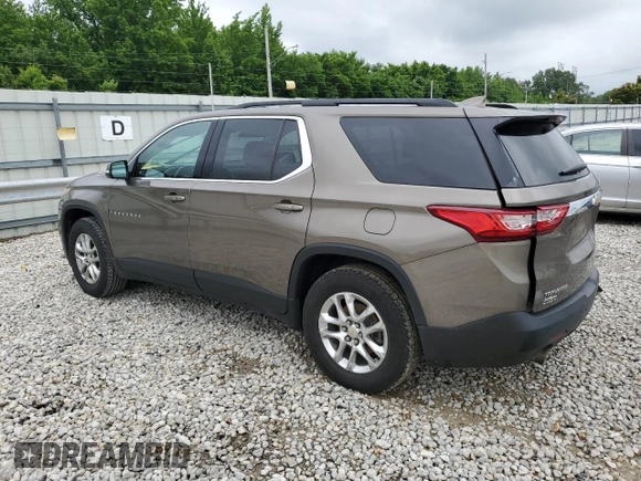 2020 Chevrolet Traverse LT Cloth with VIN 1GNERGKW9LJ125879, listed as a Copart auction lot 58042665 with 119,404 mi miles and Salvage title. Bid and sale history available at DreamBid. Image 2.