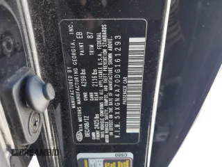 2013 Kia Optima EX with VIN 5XXGN4A70DG161293, listed as a Copart auction lot 89244685 with 30,752 mi miles and Salvage Title. Bid and sale history available at carsss.com. Image 13.