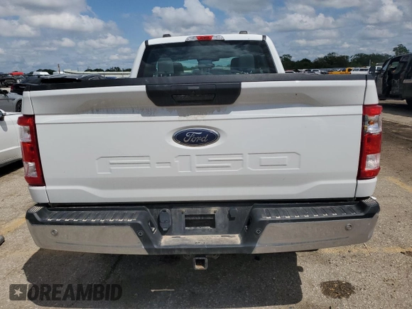 2021 Ford F-150 XL с VIN 1FTEX1EB8MFB80655, выставлен на аукционе Copart как лот 53127405 с пробегом 100 100 миль миль и Списание • Salvage title. История ставок и продаж доступна на DreamBid. Изображение 6.
