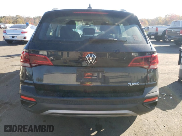 2023 Volkswagen Taos S с VIN 3VVFX7B24PM303949, выставлен на аукционе Copart как лот 77085194 с пробегом 71 125 миль миль и Списание • Salvage title. История ставок и продаж доступна на DreamBid. Изображение 6.