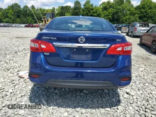 2019 Nissan Sentra SV with VIN 3N1AB7AP6KY449651, listed as a Copart auction lot 56881514 with Not Provided miles and Salvage Title. Bid and sale history available at carsss.com. Image 6.