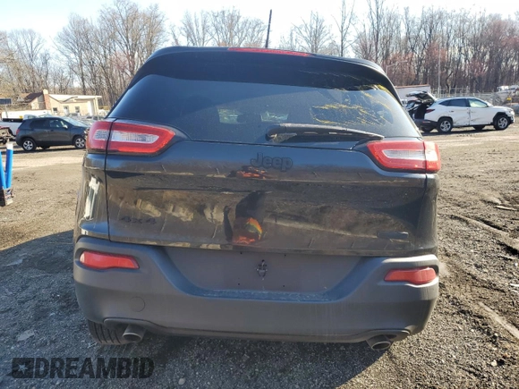 2014 Jeep Cherokee Latitude with VIN 1C4PJMCS3EW152682, listed as a Copart auction lot 48500135 with 111,263 mi miles and Salvage Title. Bid and sale history available at carsss.com. Image 6.