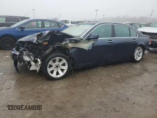 2006 BMW 7 Series 750Li with VIN WBAHN83596DT26629, listed as a Copart auction lot 43507455 with 0 mi miles and Clean Title. Bid and sale history available at carsss.com. Image 1.