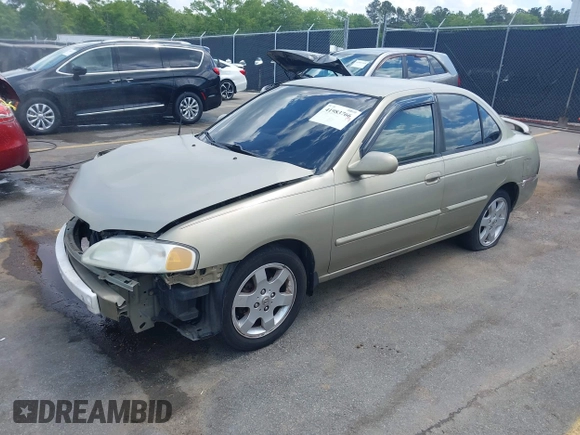 2002 Nissan Sentra GXE z VIN 3N1CB51D42L652280, wystawiony jako IAAI lot #41983766 z przebiegiem 184 787 mil mil oraz . Historia ofert i sprzedaży dostępna na DreamBid. Obrazek 2.